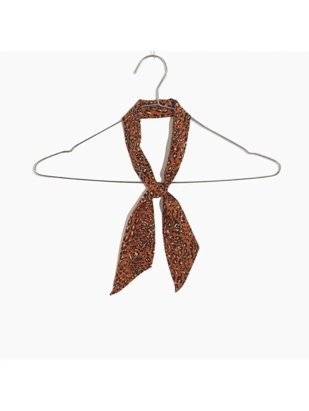 Madewell Silk Skinny Bandana Warm Nutmeg Multi